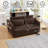 55.2" Sleeper Couch Corduroy Pull Out Sofa Bed-22024189