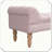 Button-Tufted Upholstered Ottoman Bench Rolled Arms Foot Rest Practical Durable Stylish Functional-613616238-613616237