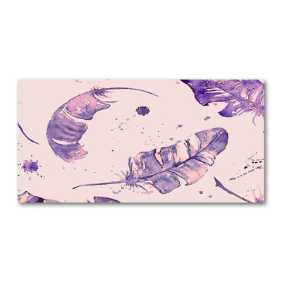 Feathers - Wrapped Canvas Print