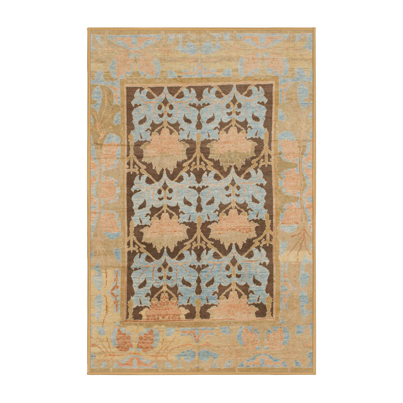 Abstract Indoor Rug, Rectangle 2' x 4'