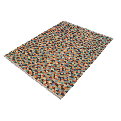 Ceporah Wool Geometric Rug