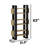 Carthell Geometric Bookcase