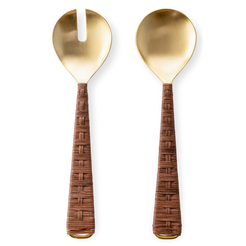 Baskett Stainless Steel Salad Servers