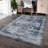 BAOLA Traditional Area Rugs Gray-83152194