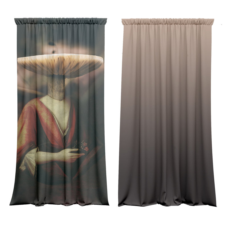 Velvet Blackout Curtain Panel Pair, 148cm Width x 350cm Drop