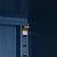 Nilan 38cm W Steel Bedside Table-1544460745