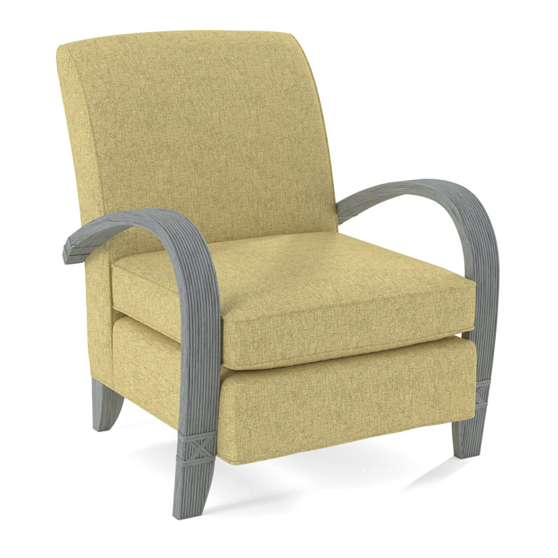 Vero Armchair, White Sugar Performance; 0863-91, Nickel