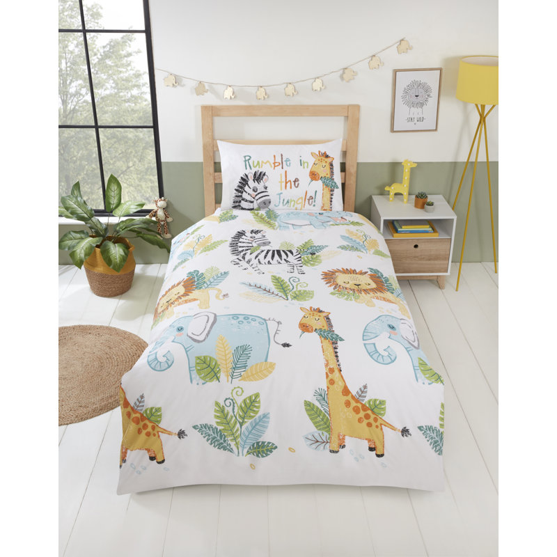 Bronstein Cotton Blend No Pattern Bedding with Pillowcases Included, Single - 1 Standard Pillowcase