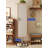 Modern Minimalist Cherry Wood Reversible Storage Full-Length Mirror