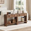 Console en bois avec 2 tiroirs, table de canapé pour le couloir, le vestibule, le salon-183613278-189378241