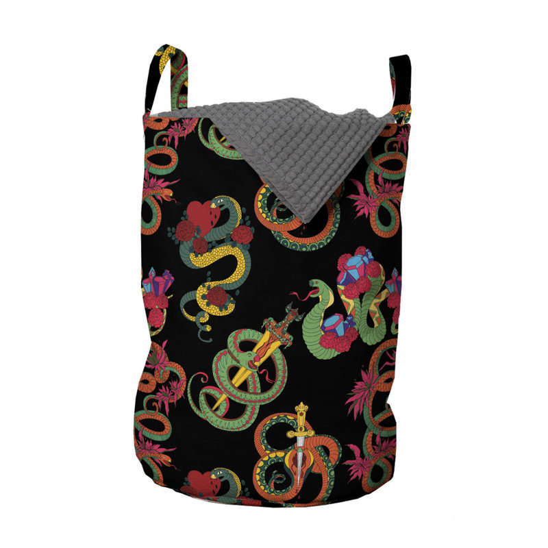 Fabric Laundry Bag with Handles