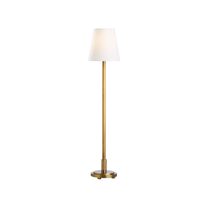 Underwood Buffet Lamp - Aged Brass, 28" H x 6" W x 6" D, 40, In-Line