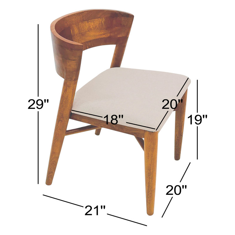 Chaise rembourrée Florine