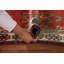 Tapis rouge rétro Gabbeh 4 x 8