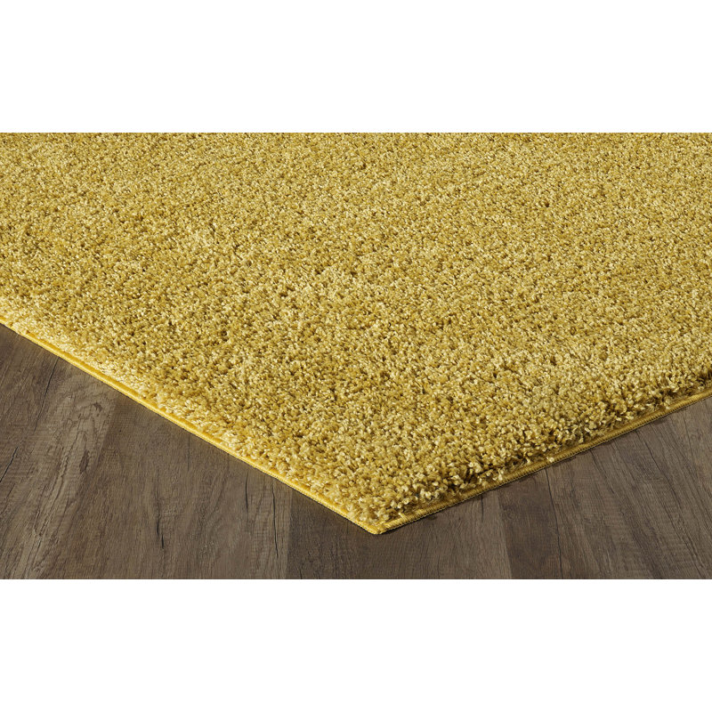 Ardee Solid Colour Shag Area Rug, Rectangle 200 x 290cm