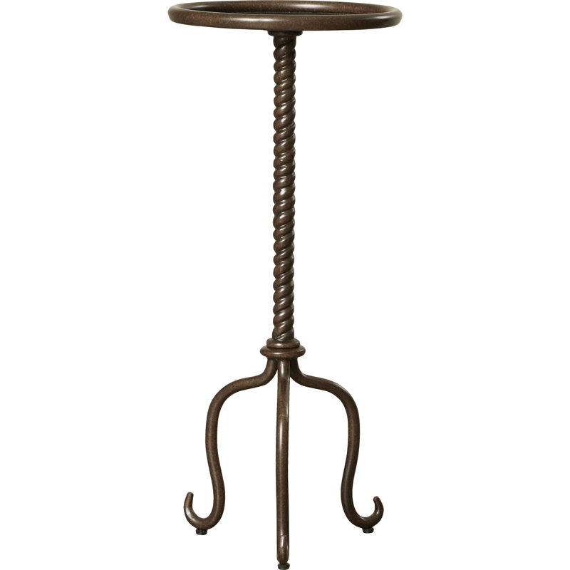Alma Metal Pedestal Side Table