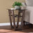 Garrinston Glass Top End Table