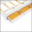 Lit plateforme moderne avec lit gigogne, tiroirs et prises USB pour plus de commodité et de rangement-459707037