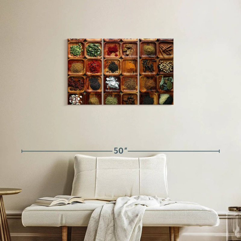 Yarlin Herbs And Spices Selection, 20" H x 33" W