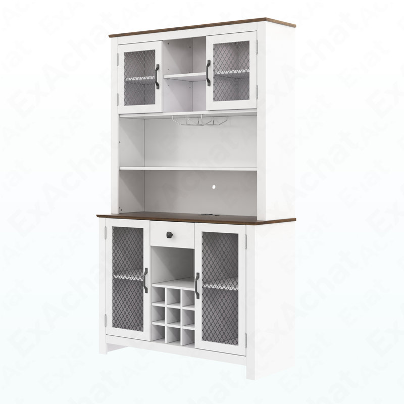 Buffet 70,9 "Rustic Huche, Blanc