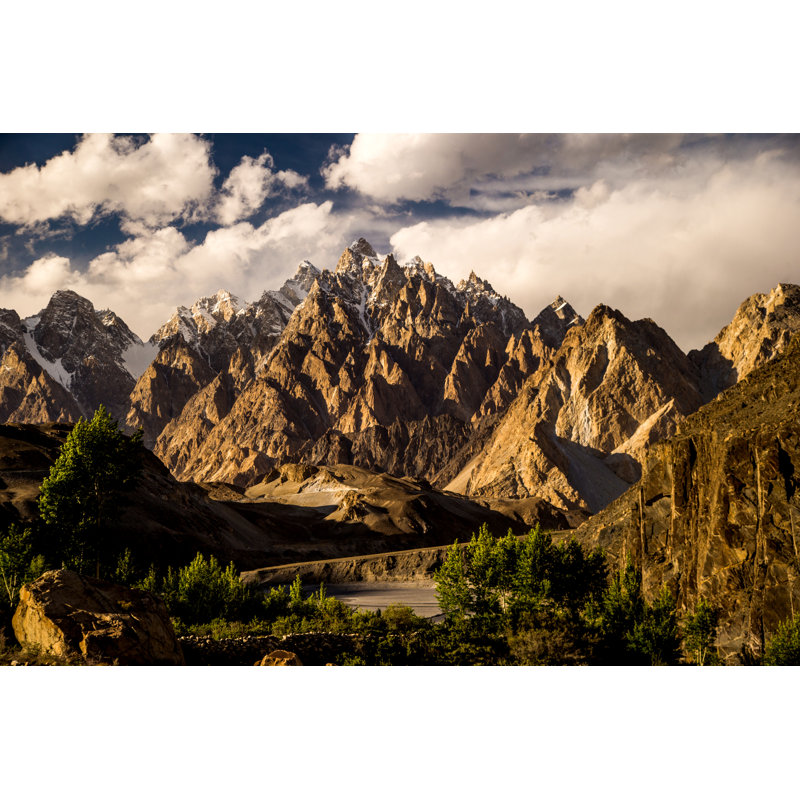 Karakorum Range by Mantaphoto - Wrapped Canvas Print, 30cm H x 46cm W x 3.8cm D