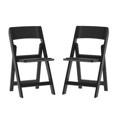 Commercial Resin Folding Event Chairs with Removable Padded Seats