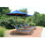 Chaise et table inclinables en teck Barbados