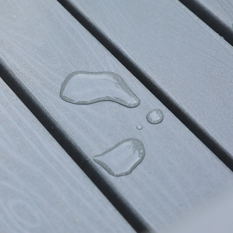 Chaise longue d'extérieur avec dossier réglable à 4 positions pour le patio, la piscine et la terrasse, Gris