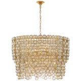 Julie Neill Milazzo Large Waterfall Chandelier