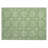 Machine Washable Indoor/Outdoor Christain ACN1454 Green Rug-109533621