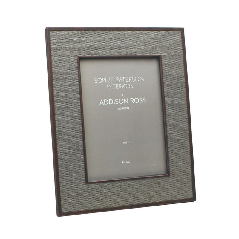 Rattan Picture Frame, Storm