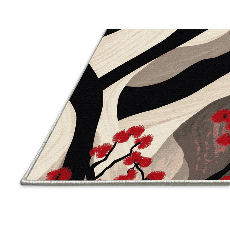 Harmony In Bloom Rug, Rectangle 6' x 9'