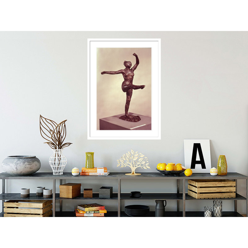 «Dancer» par Edgar Degas, impression giclée sur cadre, H 41,5 po x l 30,12 po