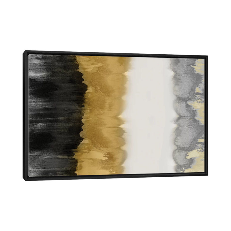 « résonateur », reproduction d’art sur toile tendue, H 18 po x l 26 po x P 1,5 po, Toile avec cadre noir, Pas de tapis