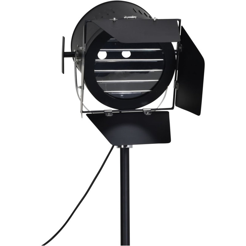 Barriault 32cm Chrome Tripod Floor Lamp