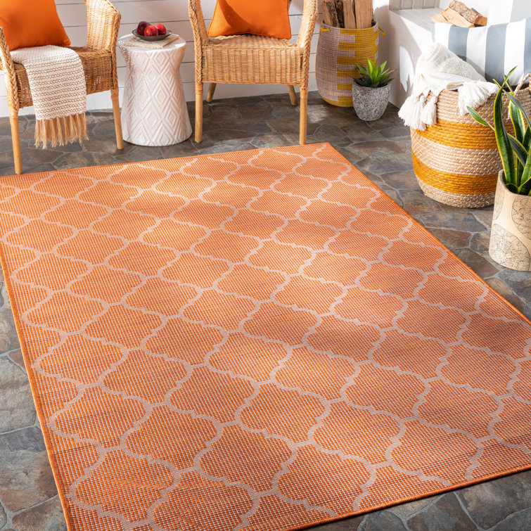 Alline Geometric Indoor / Outdoor Rug