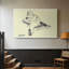 Cat (Le Chat) - Line Sketch-Pablo Picasso-Gallery Wrapped Canvas-c. 1950s-1593460285