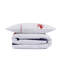 Ensemble de housse de couette 100% coton bleu marine / rouge / blanc-1116065167