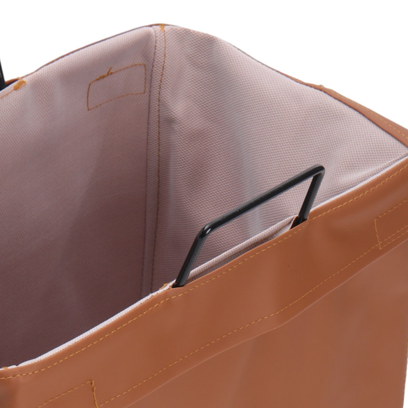 Bhudhashen Metal Laundry Room Organizer, Brown/Black
