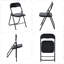 Puneeta Faux Leather Padded Stackable Folding Chair Folding Chair Set