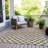 Machine Washable Indoor/Outdoor Xhevrie Brown Rug-885240173