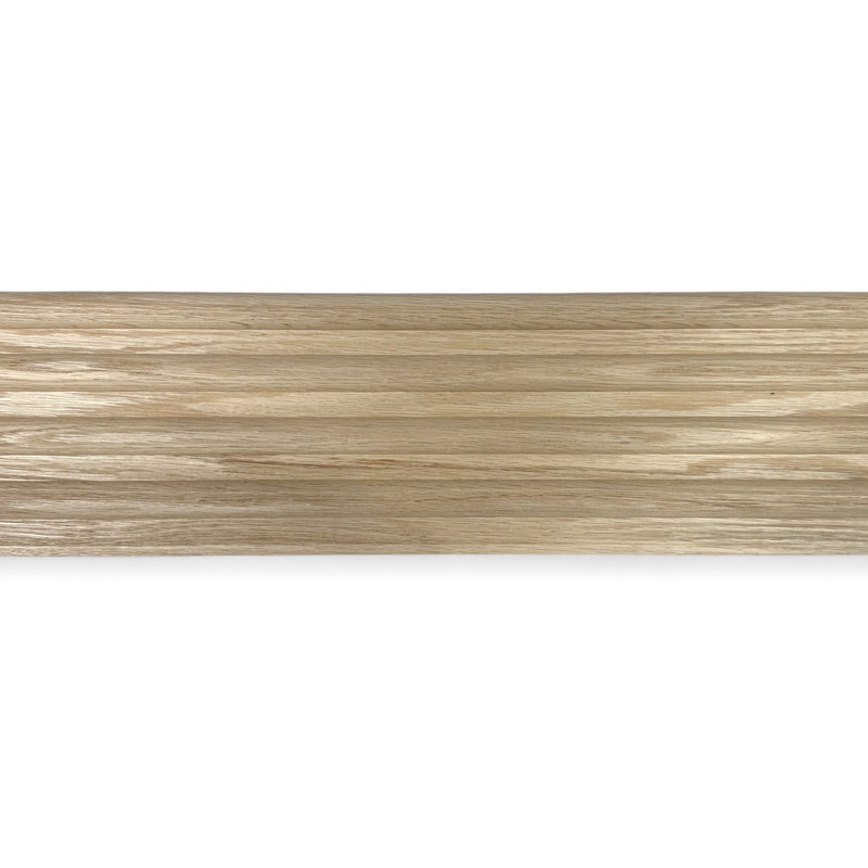 planche ronde à rainure et languette - paquet de 8, H 48 po x l 5,25 po x P 0,75 po, Red Oak