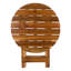 Hampshire Assembled Acacia Wood Folding Side Table-114249381