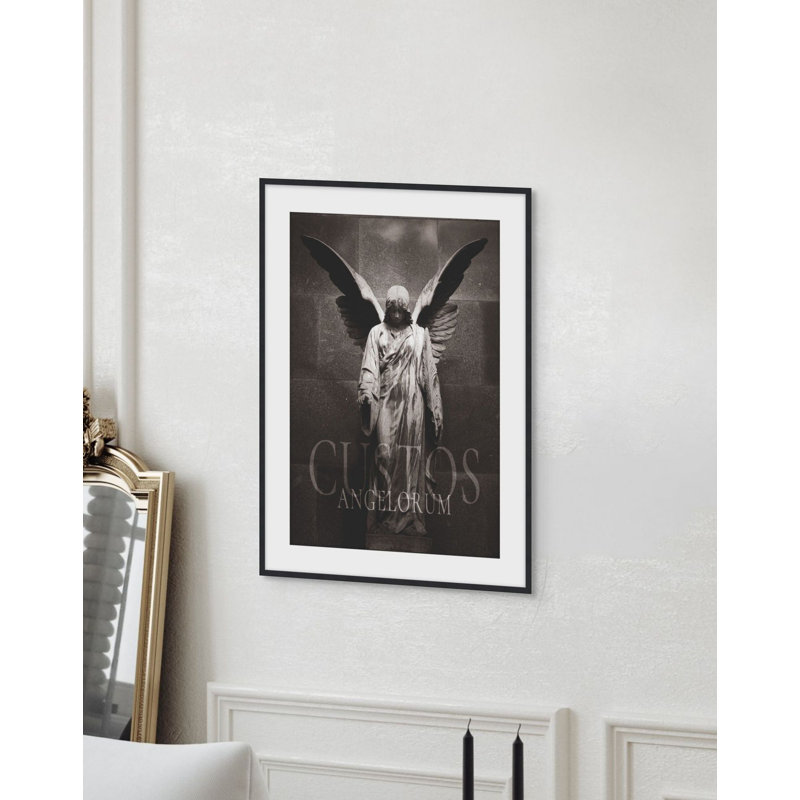 Guardian Angel 2 Framed Print, 51.5" H x 37.5" W