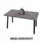 55,25 à 70,87 po Table de salle à manger extensible en MDF pour 4 à 6 personnes