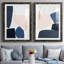 Denim and Sand I-Premium, reproduction encadrée prête à être accrochée-788033379-788033377