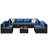  Distefano 7-Piece Outdoor Patio Seating Group with Cushions-2130719351