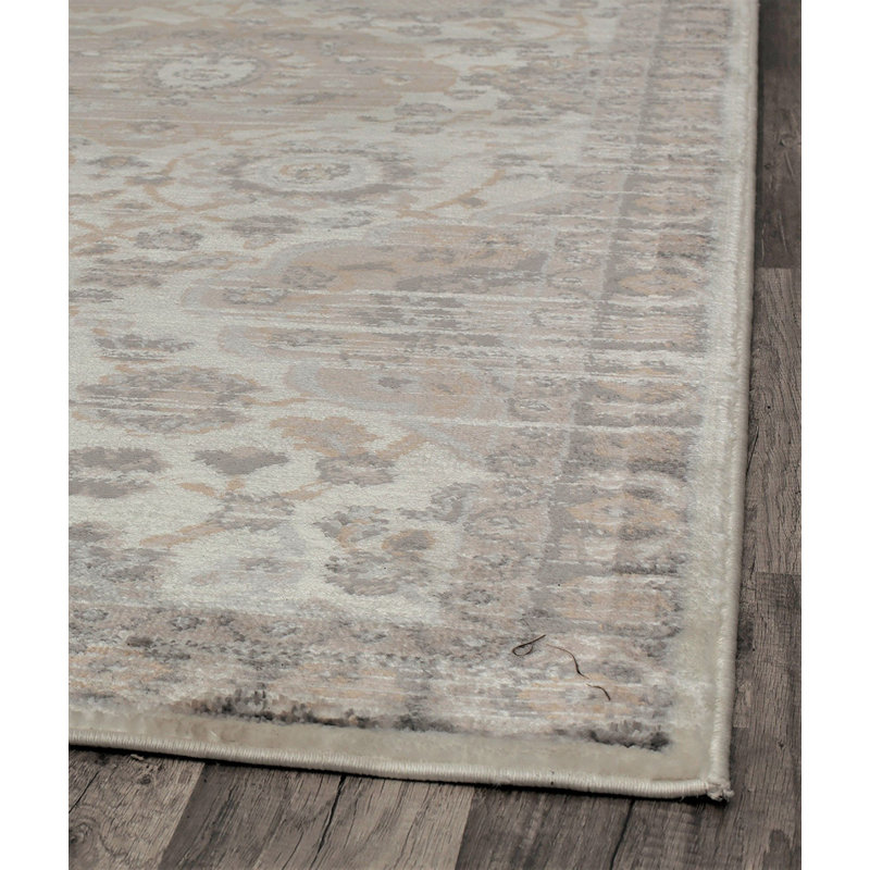 Oriental Sugar Cookie Area Rug, Rectangle 9' x 12'