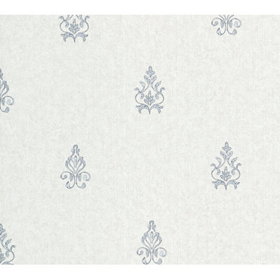 Neapolis 3 Floral Medallion Design 33' L x 21" W Metallic Wallpaper Roll