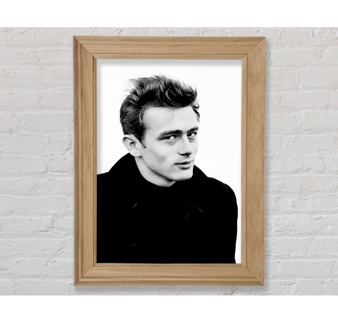 James Dean Porträt - Druck